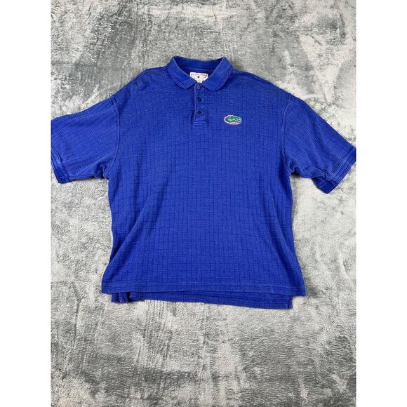 Vintage Boca Classics Florida Gators Blue Polo Shirt Men’s Excellent - Picture 1 of 9
